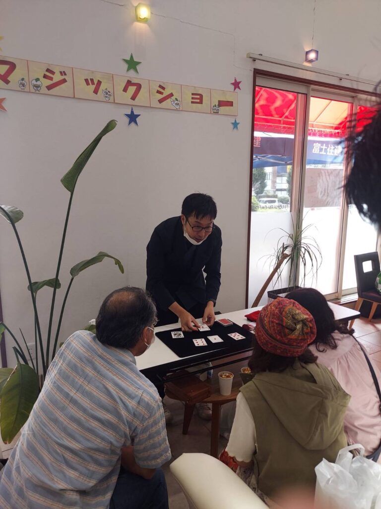 クロースアップマジック1テーブルマジック1